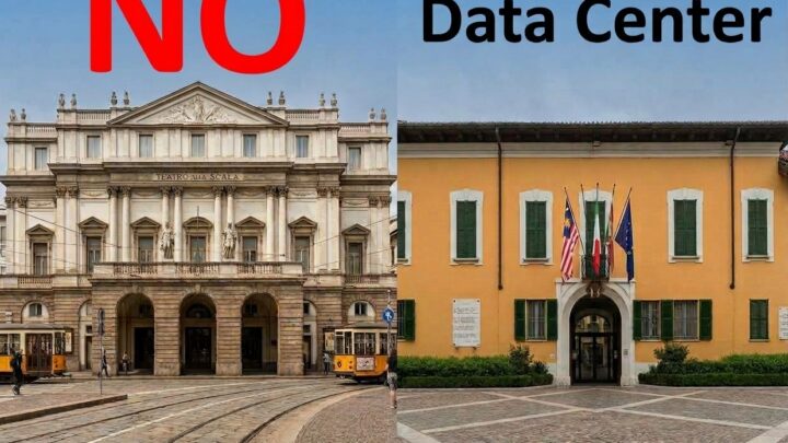 Data center, piazza della Scala si fa sentire.