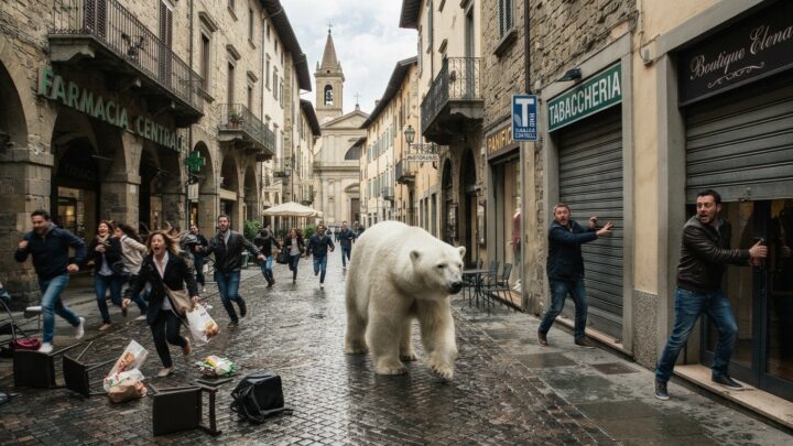 L’orso polare di Magenta e l’arte di governare coi fantasmi